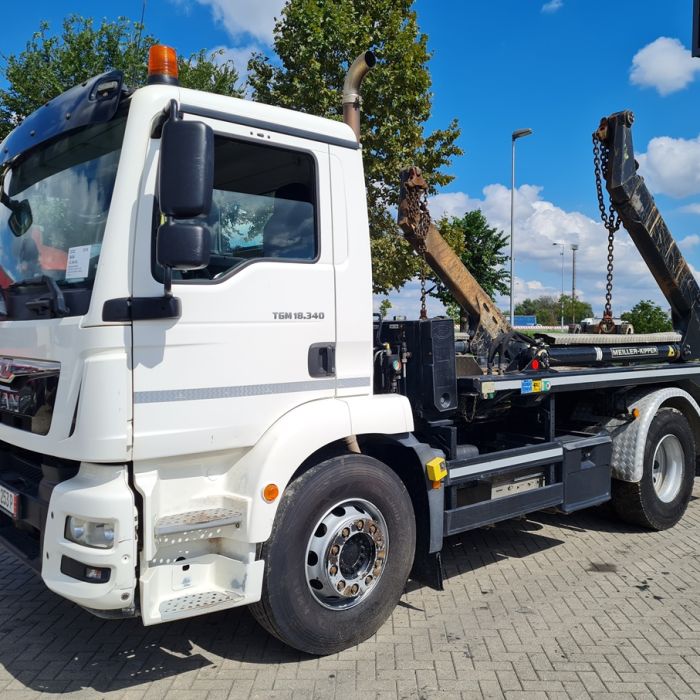 MAN 18.340 TGM, abseitzkipper