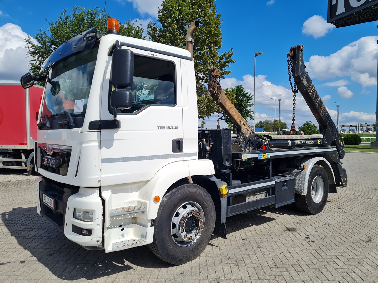 MAN 18.340 TGM, abseitzkipper