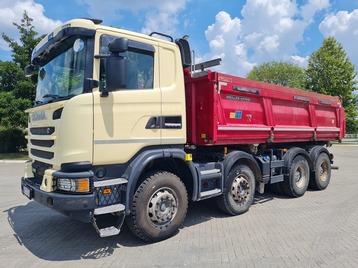 SCANIA G 490, 8×4